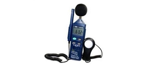 Máy đo nhiệt độ, độ ẩm, đo độ ồn, ánh sáng (4 in 1) - EM882